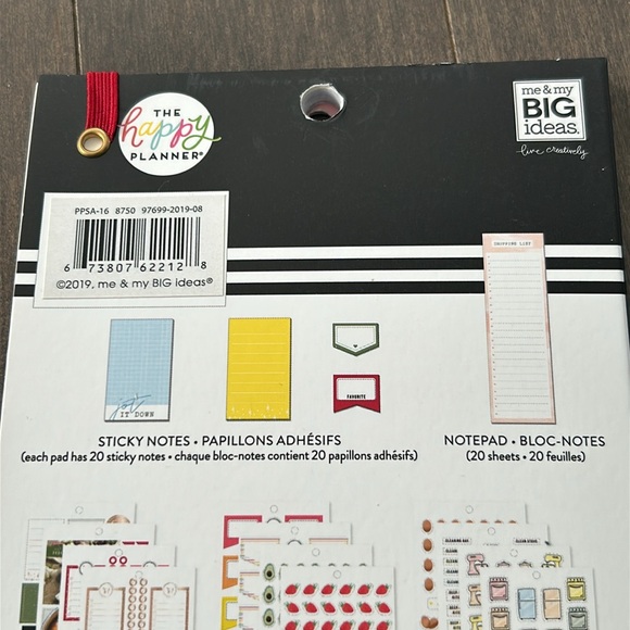 ME & MY BIG IDEAS Happy Planner Happiness is Homemade Sticker Accessory Book - Picture 8 of 9